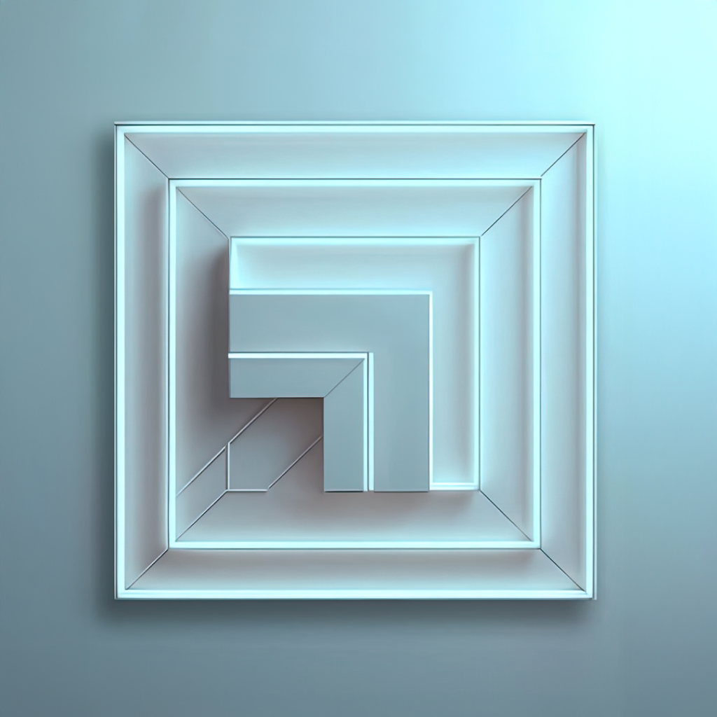 3D square Fulcrum Marketing Services icon representing turnkey marketing execution